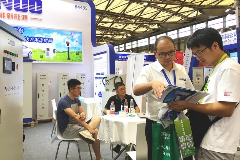 上海国际充换电及光储充展览会展会现场图片