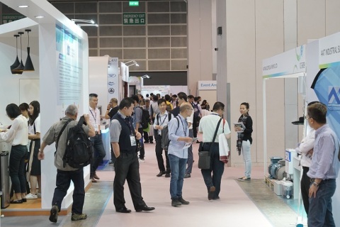 香港建筑建材、安防、消防展览会展会现场图片