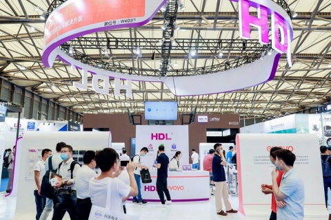 上海国际智能建筑展览会展会现场图片