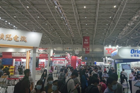 台湾工业自动化展览会展会现场图片
