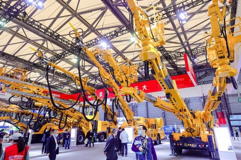 上海宝马展 Bauma China展会现场图片