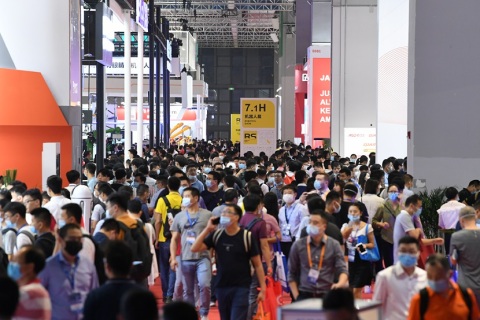 上海国际数控机床与金属加工展览会展会现场图片