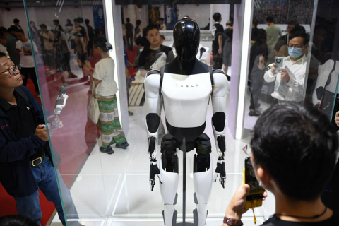 北京世界机器人博览会展会现场图片