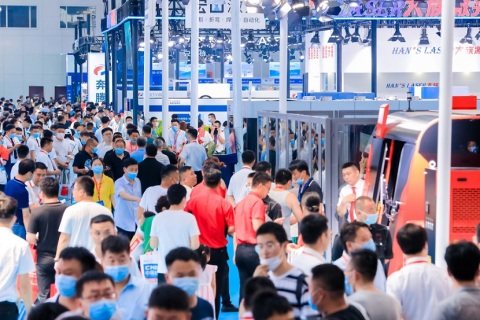 青岛国际工业机器人展览会展会现场图片