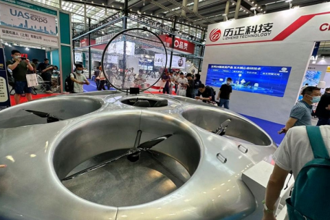 中国深圳无人机、无人系统展览会展会现场图片