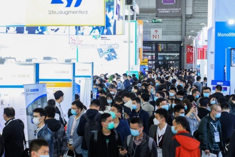 慕尼黑上海电子展览会展会现场图片