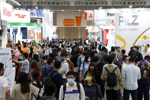 台湾电子电路电路板展览会展会现场图片
