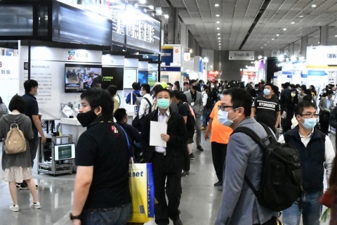 台湾光电及激光展览会展会现场图片