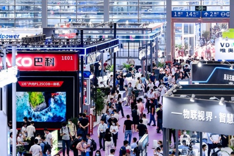 深圳半导体显示博览会展会现场图片
