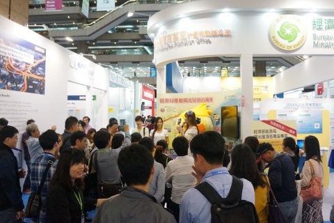台湾台北氢能与燃料电池展览会展会现场图片