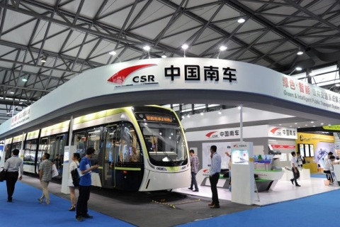 上海国际先进轨道交通技术展览会展会现场图片