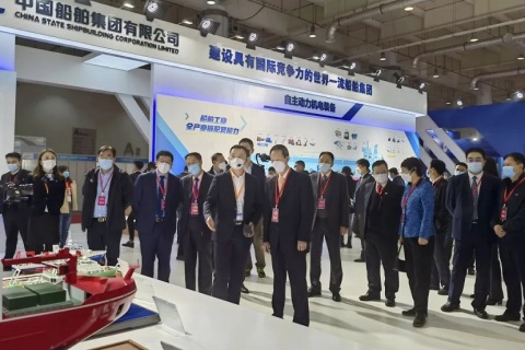 大连国际海事展览会展会现场图片