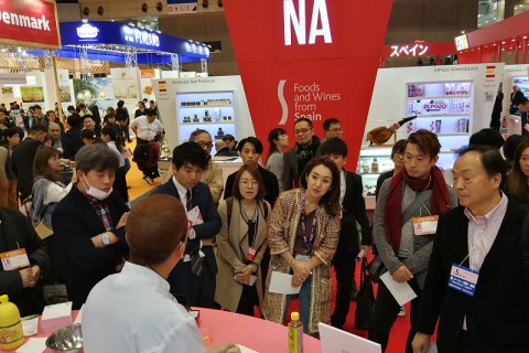 日本东京食品与饮料展览会展会现场图片