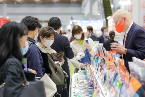 日本东京宠物用品展览会展会现场图片