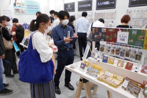 日本东京文具办公用品展览会展会现场图片