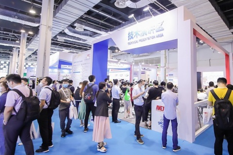 上海国际非织造材料展览会展会现场图片