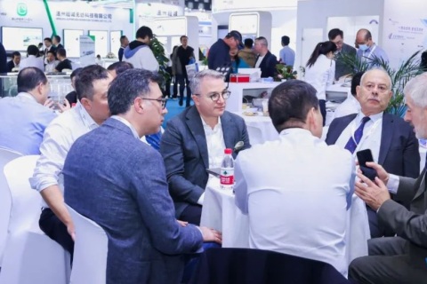 上海国际非织造材料展览会展会现场图片