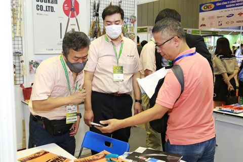 越南胡志明园林工具园艺展览会展会现场图片