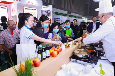 越南胡志明食品及食品加工包装展览会展会现场图片