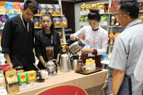 柬埔寨茶咖啡展览会展会现场图片