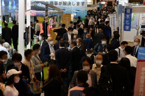 日本东京农业展展会现场图片