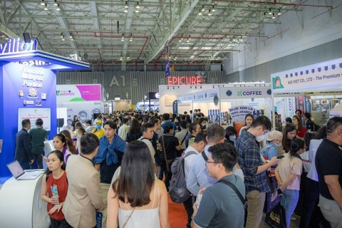越南胡志明咖啡及甜品展览会展会现场图片