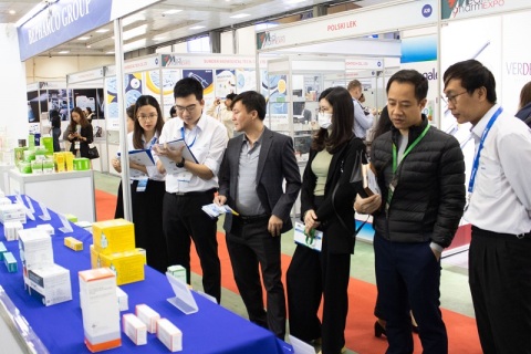 越南眼镜业展览会展会现场图片