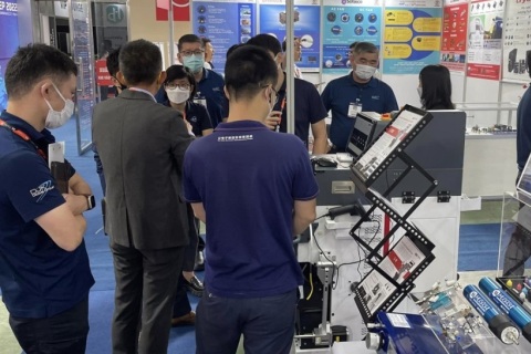 越南电子零部件展览会展会现场图片