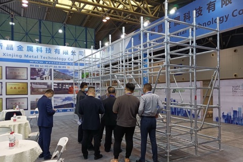 中国上海国际建筑模板脚手架展-上海模架展展会现场图片