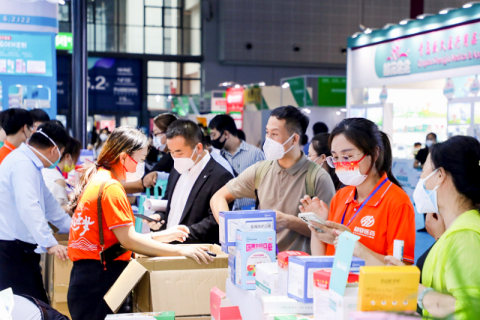 中国国际健康营养博览会展会现场图片