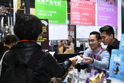 上海国际连锁加盟展览会春季展会现场图片