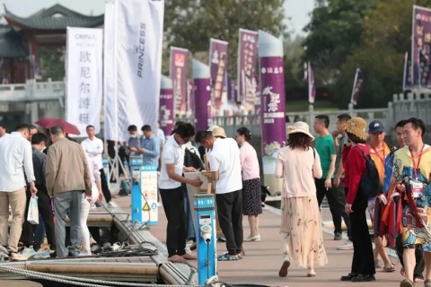 广州亚洲水上休闲运动展览会展会现场图片