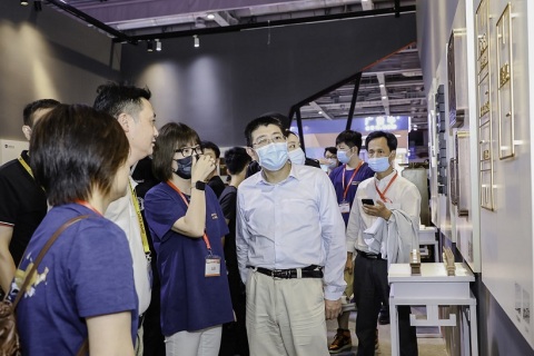 上海国际图文快印展展会现场图片