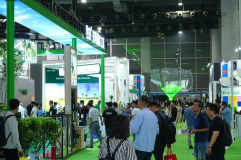 广州花卉展展会现场图片