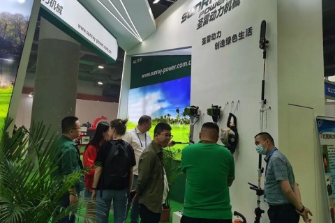 广州花卉展展会现场图片