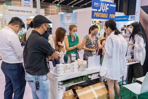香港天然有机食品展览会展会现场图片