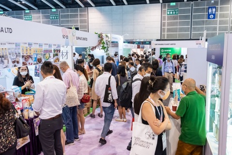 香港天然有机食品展览会展会现场图片