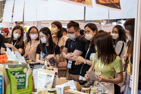 香港天然有机食品展览会展会现场图片