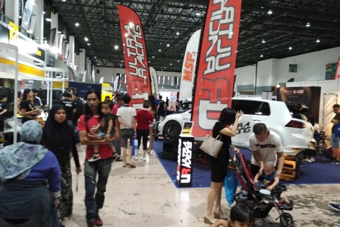 马来西亚改装车展览会展会现场图片