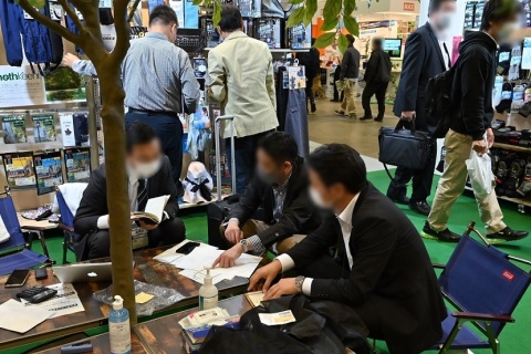 日本东京五金工具展览会展会现场图片