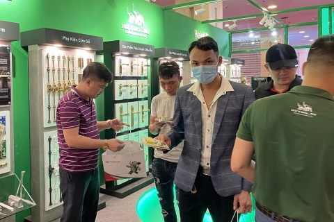 越南建筑建材展览会展会现场图片