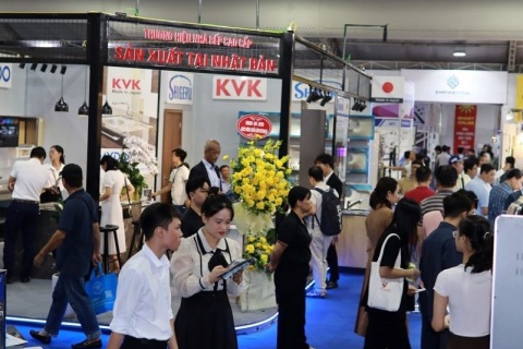 越南胡志明建材五金卫浴展览会展会现场图片