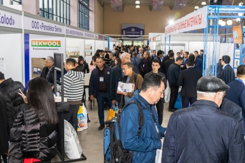 乌兹别克斯坦建筑建材展览会展会现场图片