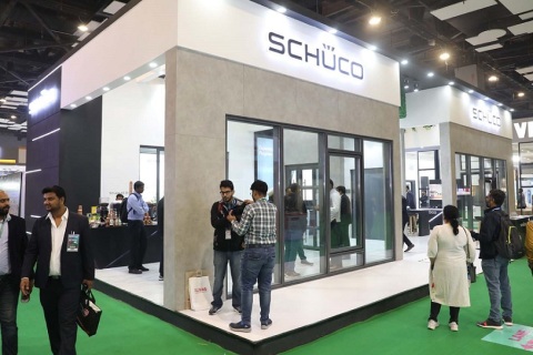 印度门窗幕墙展览会展会现场图片
