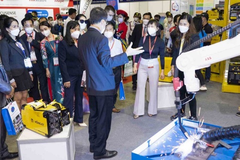 越南胡志明工业机床金属加工展览会展会现场图片