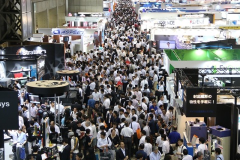 日本东京增材制造及3D打印展览会展会现场图片