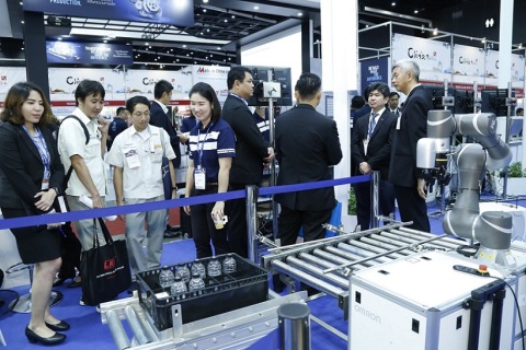 泰国曼谷电子生产设备展览会展会现场图片