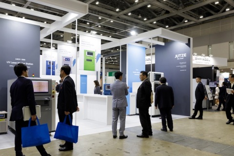 日本东京IC与传感器封装技术展览会展会现场图片