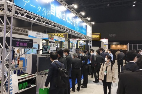 日本东京IC与传感器封装技术展览会展会现场图片