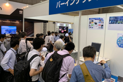 日本东京VR/AR/MR展览会展会现场图片